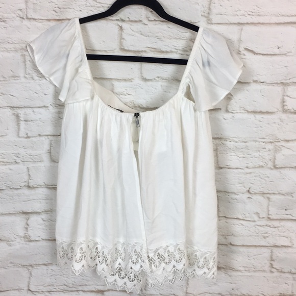 Lovers+Friends Cute Top White Shirt S - Picture 4 of 8